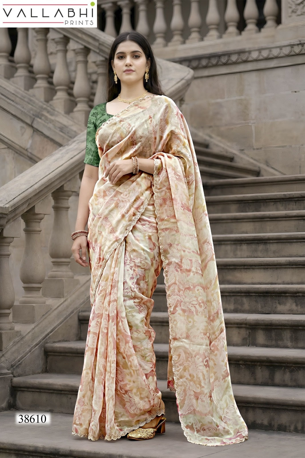 Berry Vol 15 Vallabhi Prints Sarees Wholesaler