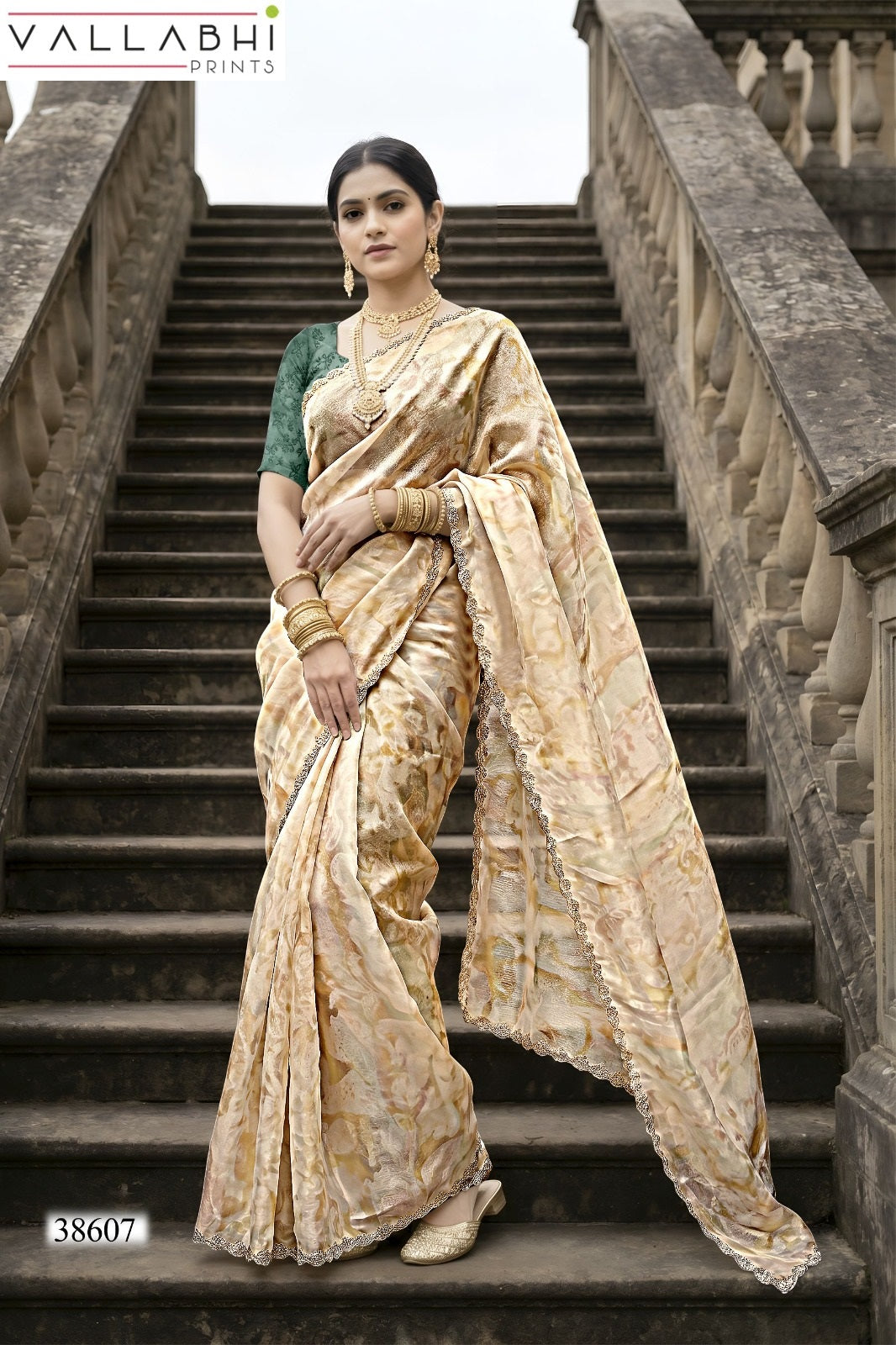 Berry Vol 15 Vallabhi Prints Sarees Wholesaler