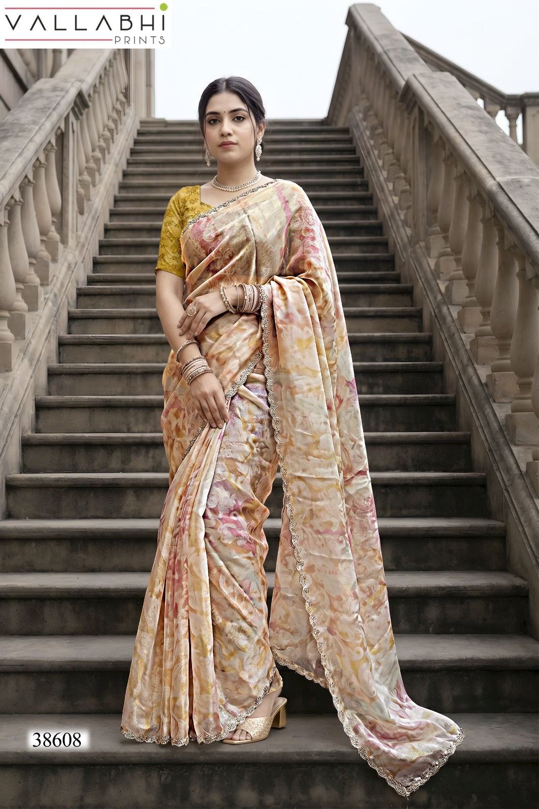 Berry Vol 15 Vallabhi Prints Sarees Wholesaler