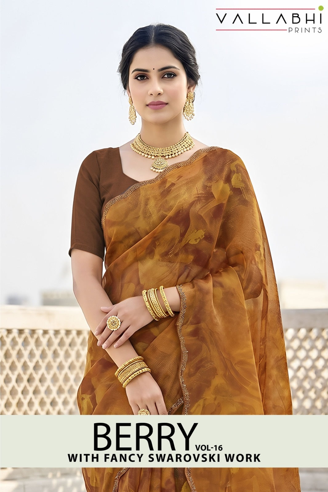 Berry Vol 16 Vallabhi Prints Sarees Manufacturer Ahmedabad