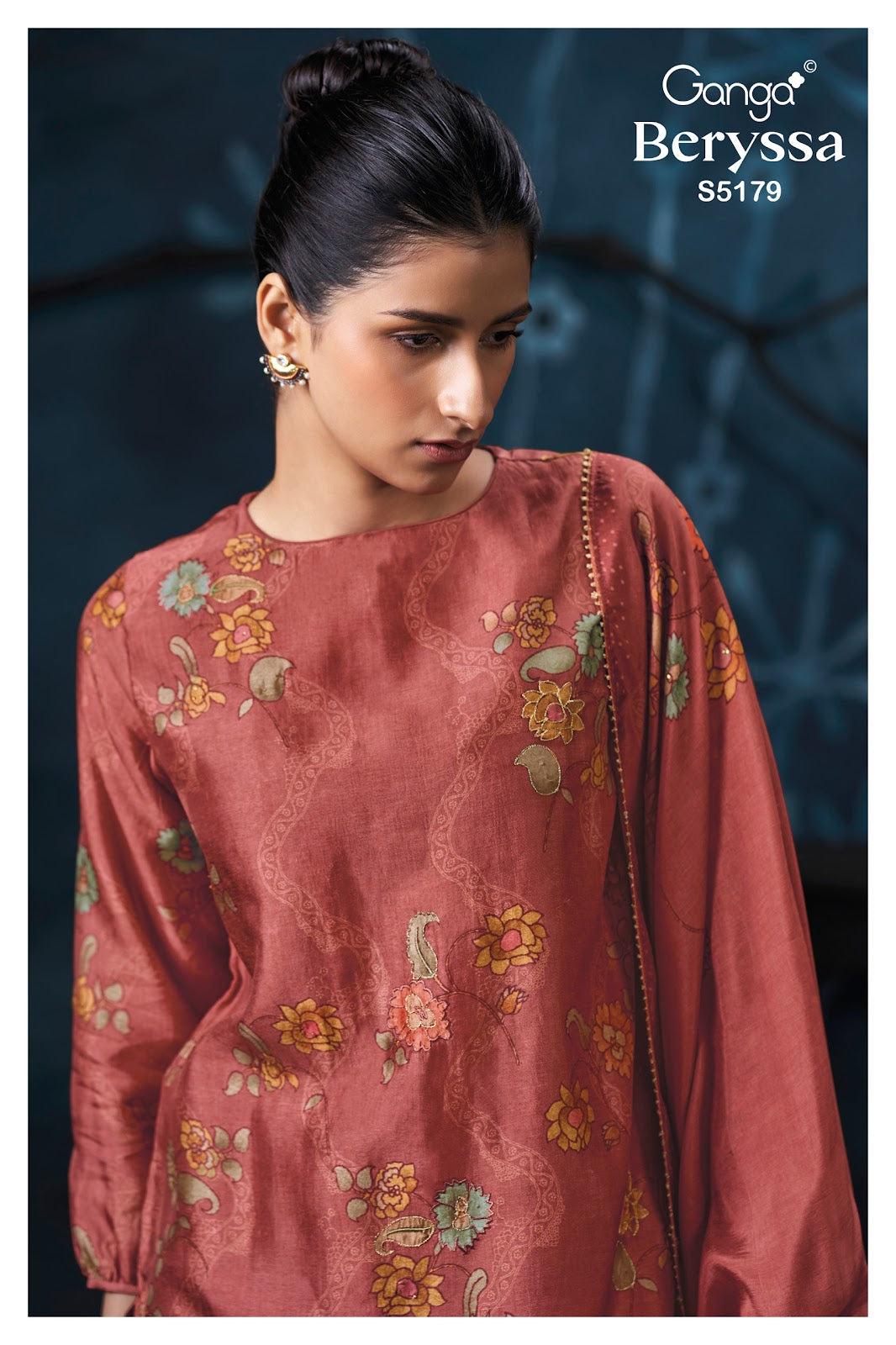 Beryssa S5179 Ganga Russian Silk Pant Style Suits Supplier India
