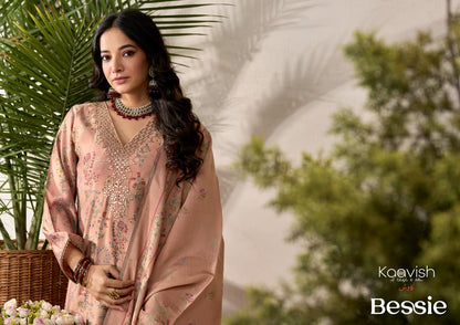 Bessie Kaavish Modal Silk Pant Style Suits Manufacturer India
