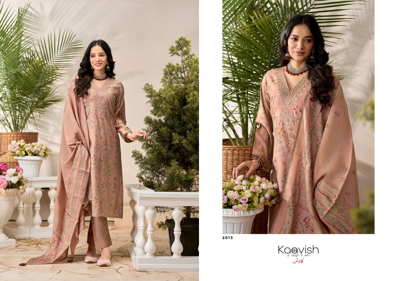 Bessie Kaavish Modal Silk Pant Style Suits Manufacturer India