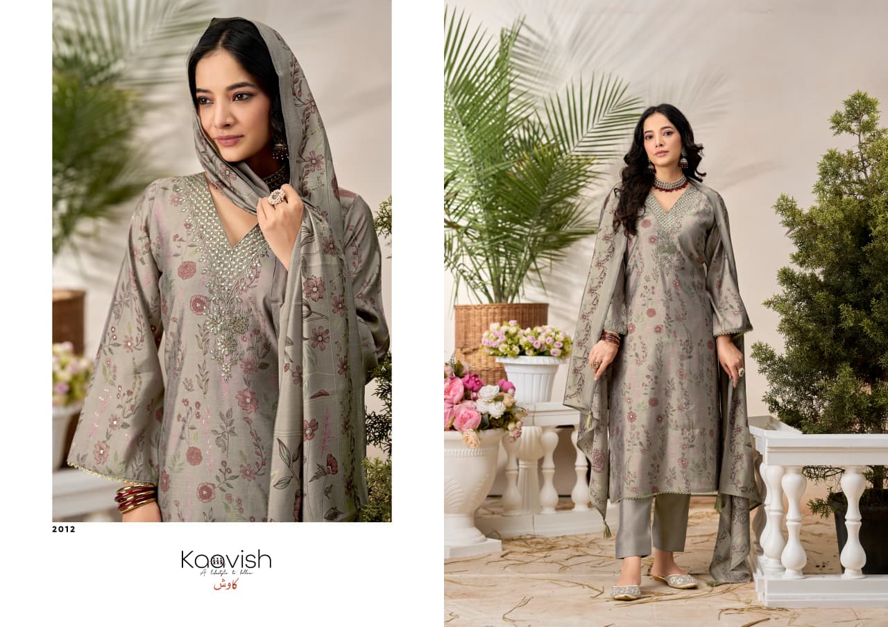 Bessie Kaavish Modal Silk Pant Style Suits Manufacturer India