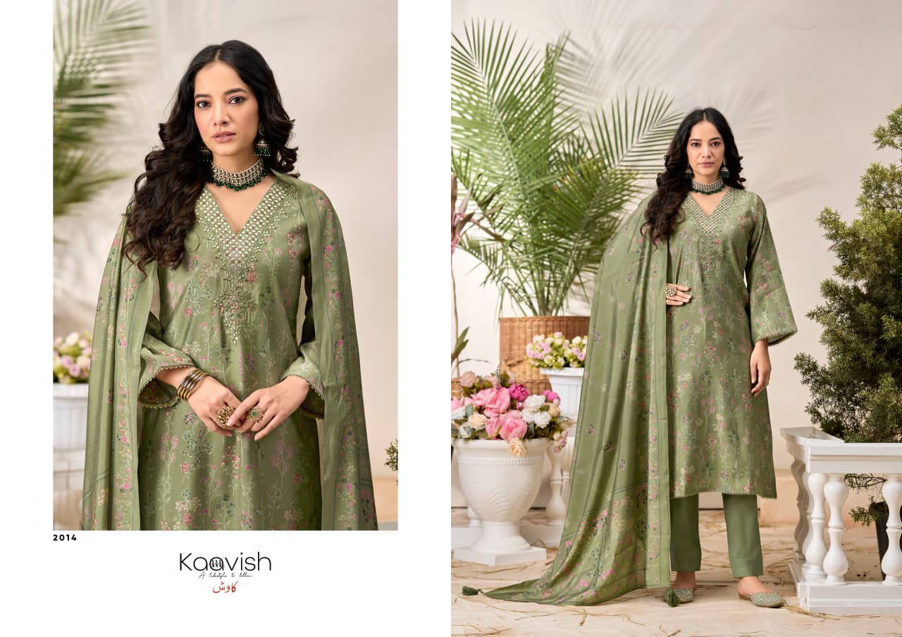 Bessie Kaavish Modal Silk Pant Style Suits Manufacturer India