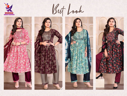 Best Look Mlm Kalash Lifestyle Capsule Readymade Pant Style Suits