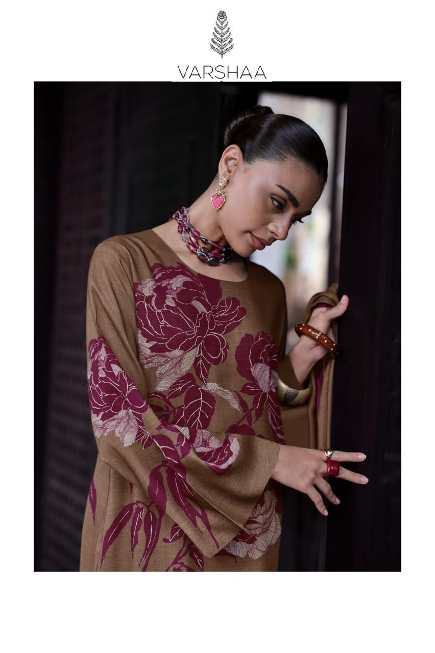 Beyond Luxury Varshaa Viscose Muslin Pant Style Suits Wholesaler
