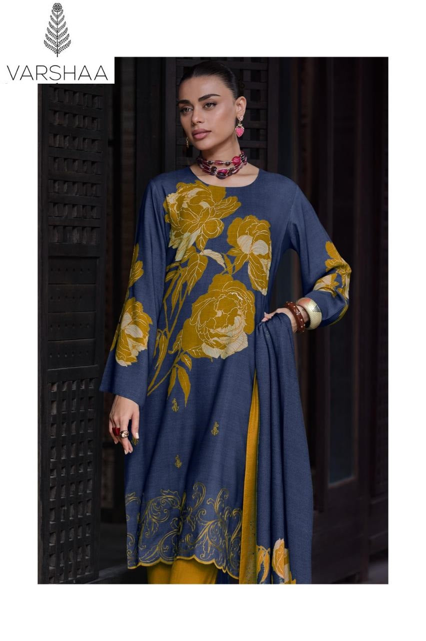 Beyond Luxury Varshaa Viscose Muslin Pant Style Suits Wholesaler