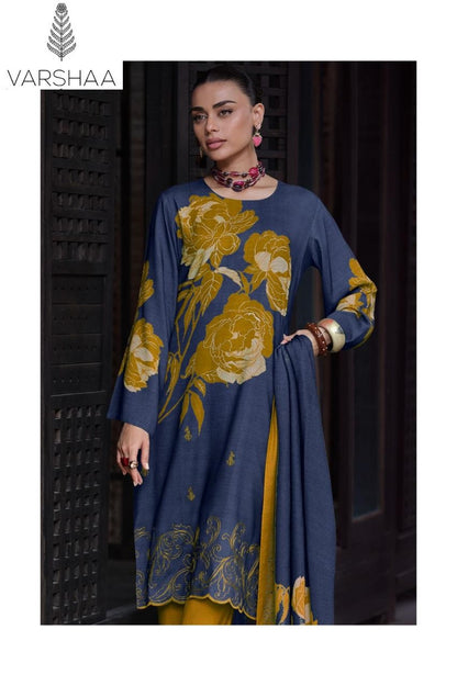 Beyond Luxury Varshaa Viscose Muslin Pant Style Suits Wholesaler