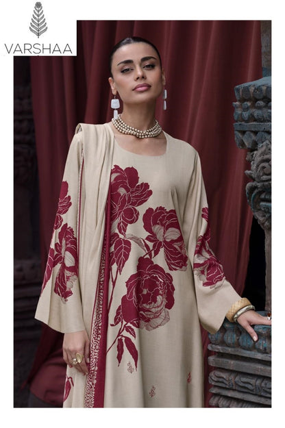 Beyond Luxury Varshaa Viscose Muslin Pant Style Suits Wholesaler
