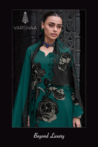 Beyond Luxury Varshaa Viscose Muslin Pant Style Suits Wholesaler
