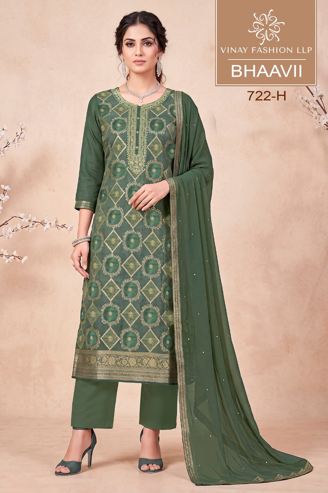 Bhaavii Vinay Fashion Llp Russian Silk Pant Style Suits Exporter Gujarat