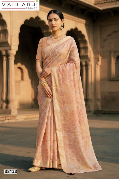 Bhadranshi Vallabhi Prints Moss Sarees Exporter Gujarat