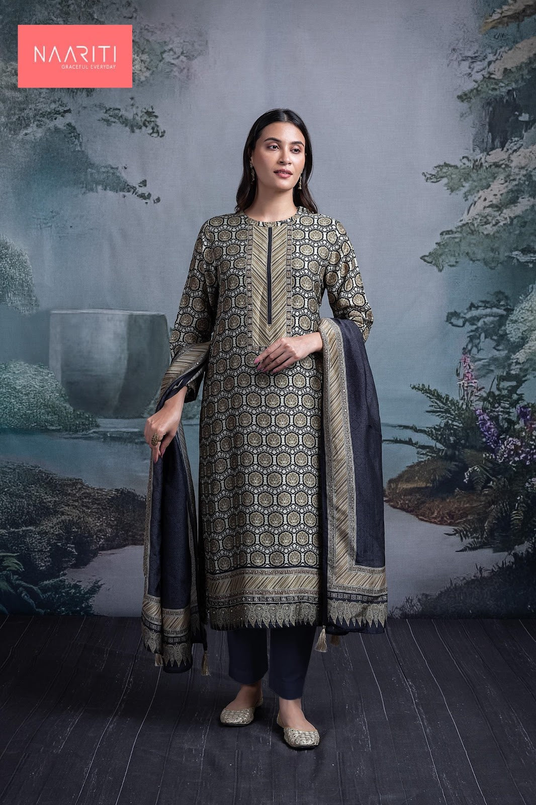 Bhavam Naariti Pure Silk Pant Style Suits Wholesaler India