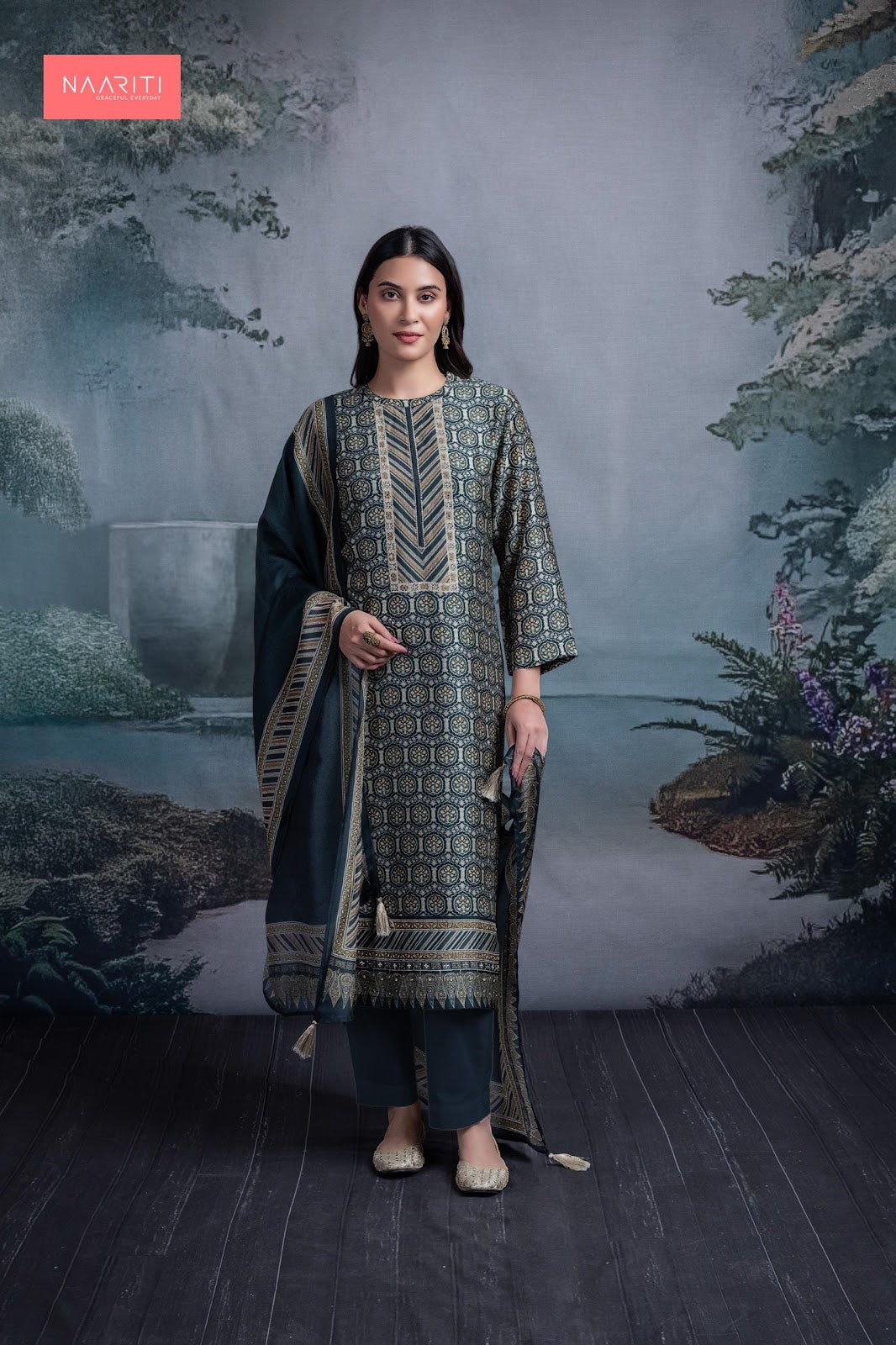 Bhavam Naariti Pure Silk Pant Style Suits Wholesaler India