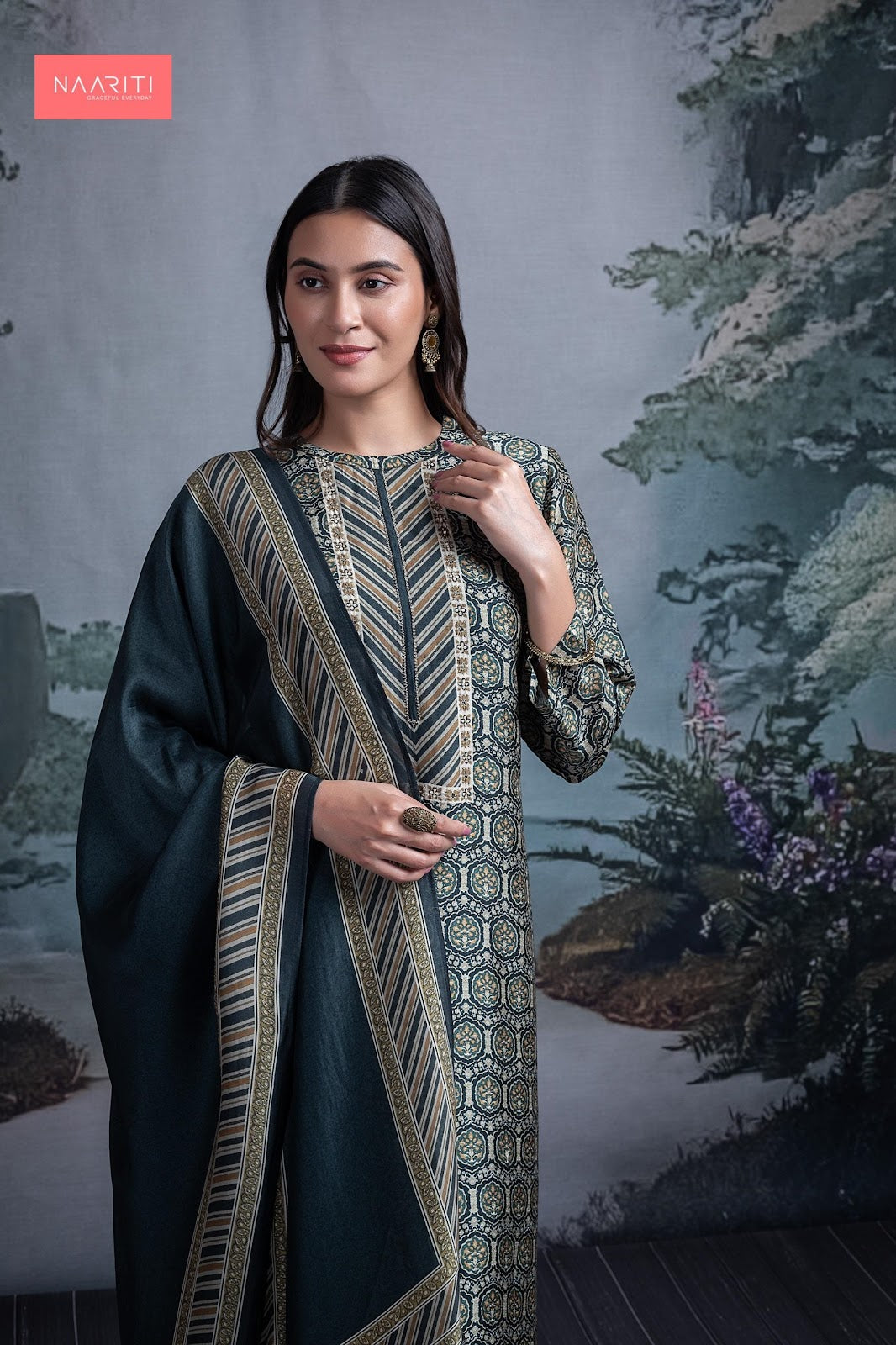 Bhavam Naariti Pure Silk Pant Style Suits Wholesaler India
