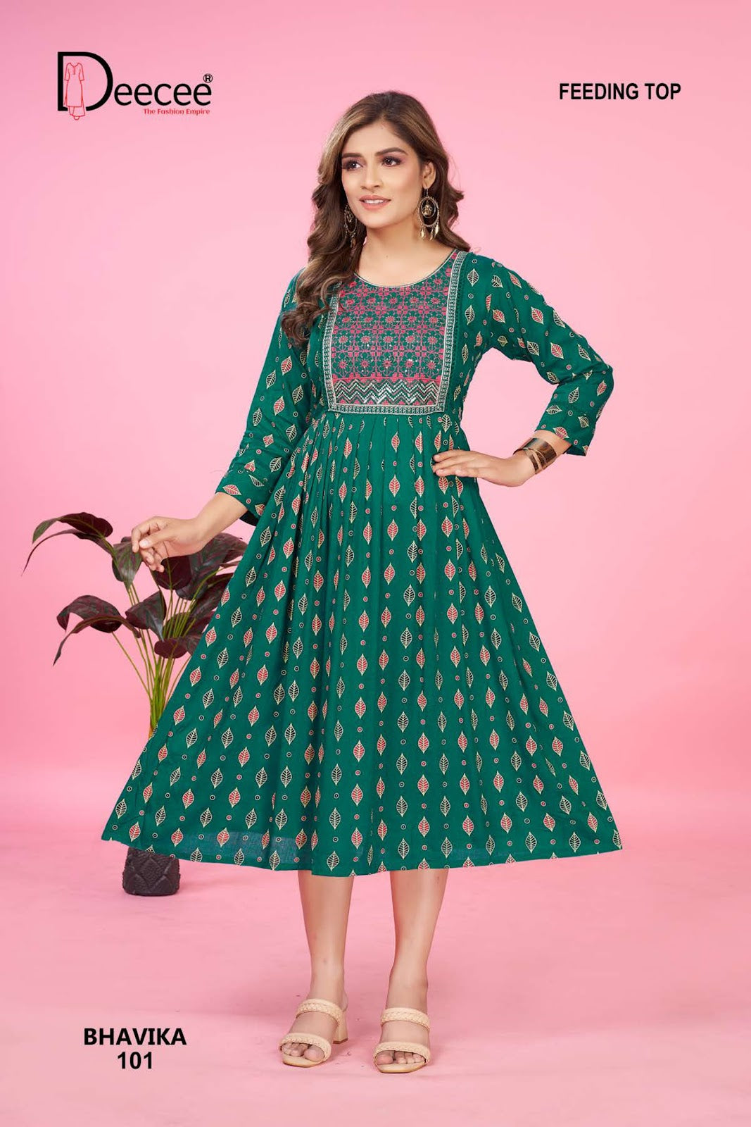 Bhavika Deecee Rayon Feeding Kurtis Manufacturer