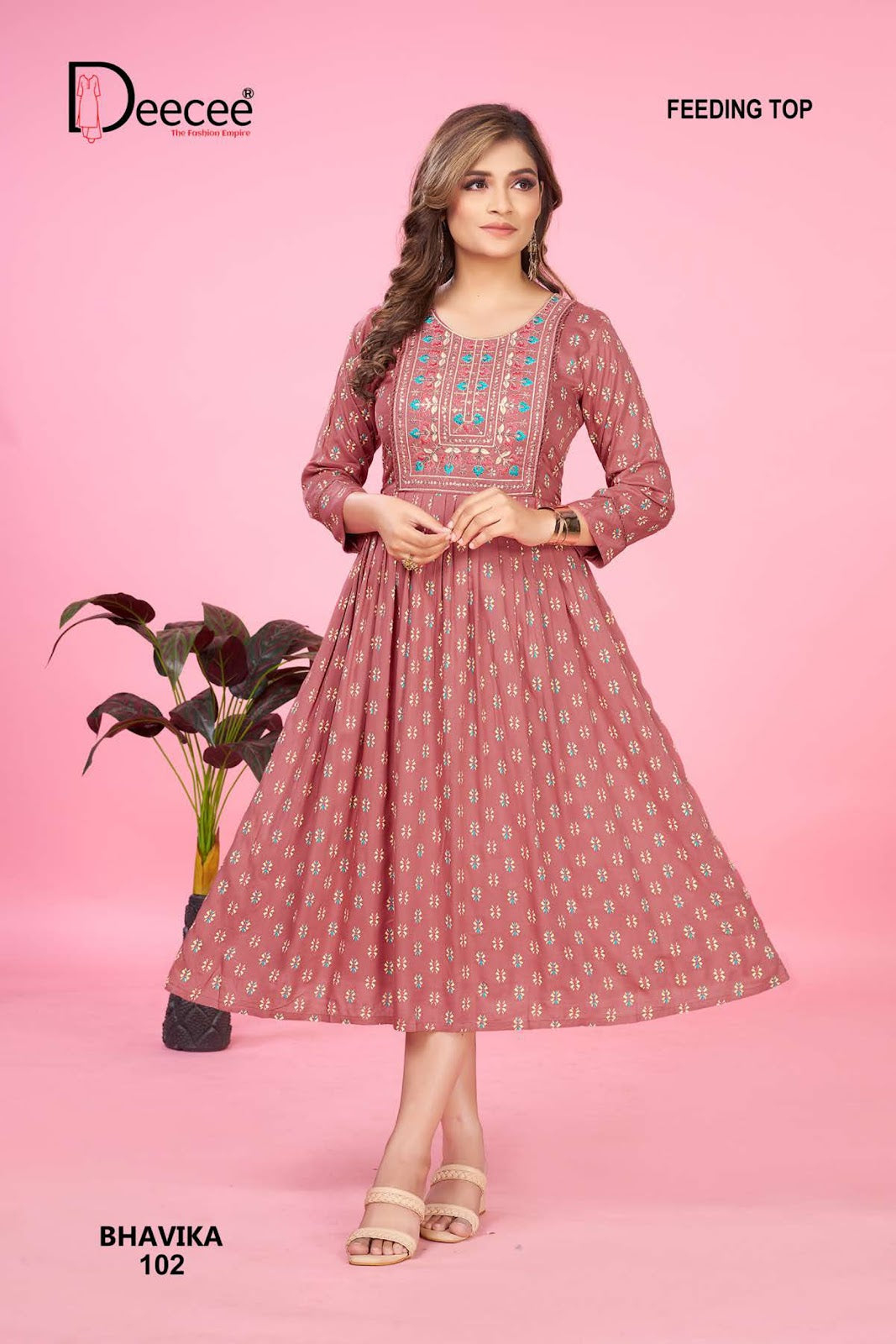 Bhavika Deecee Rayon Feeding Kurtis Manufacturer