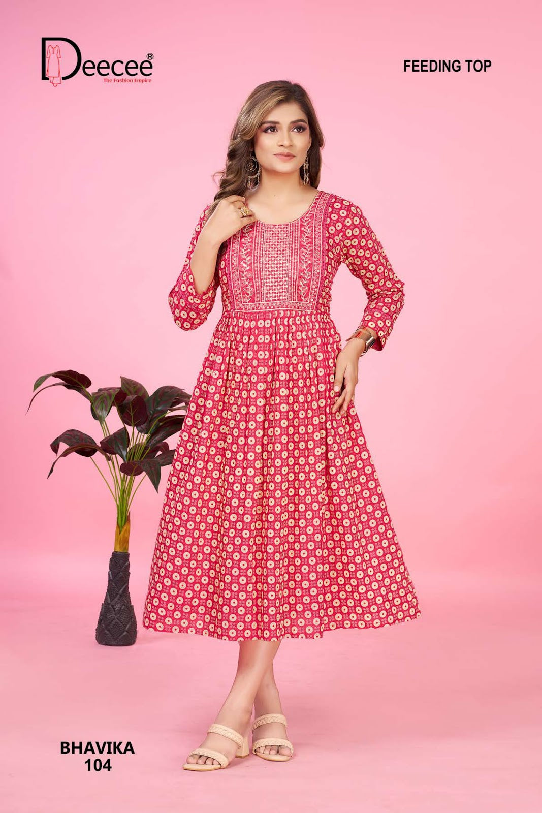 Bhavika Deecee Rayon Feeding Kurtis Manufacturer