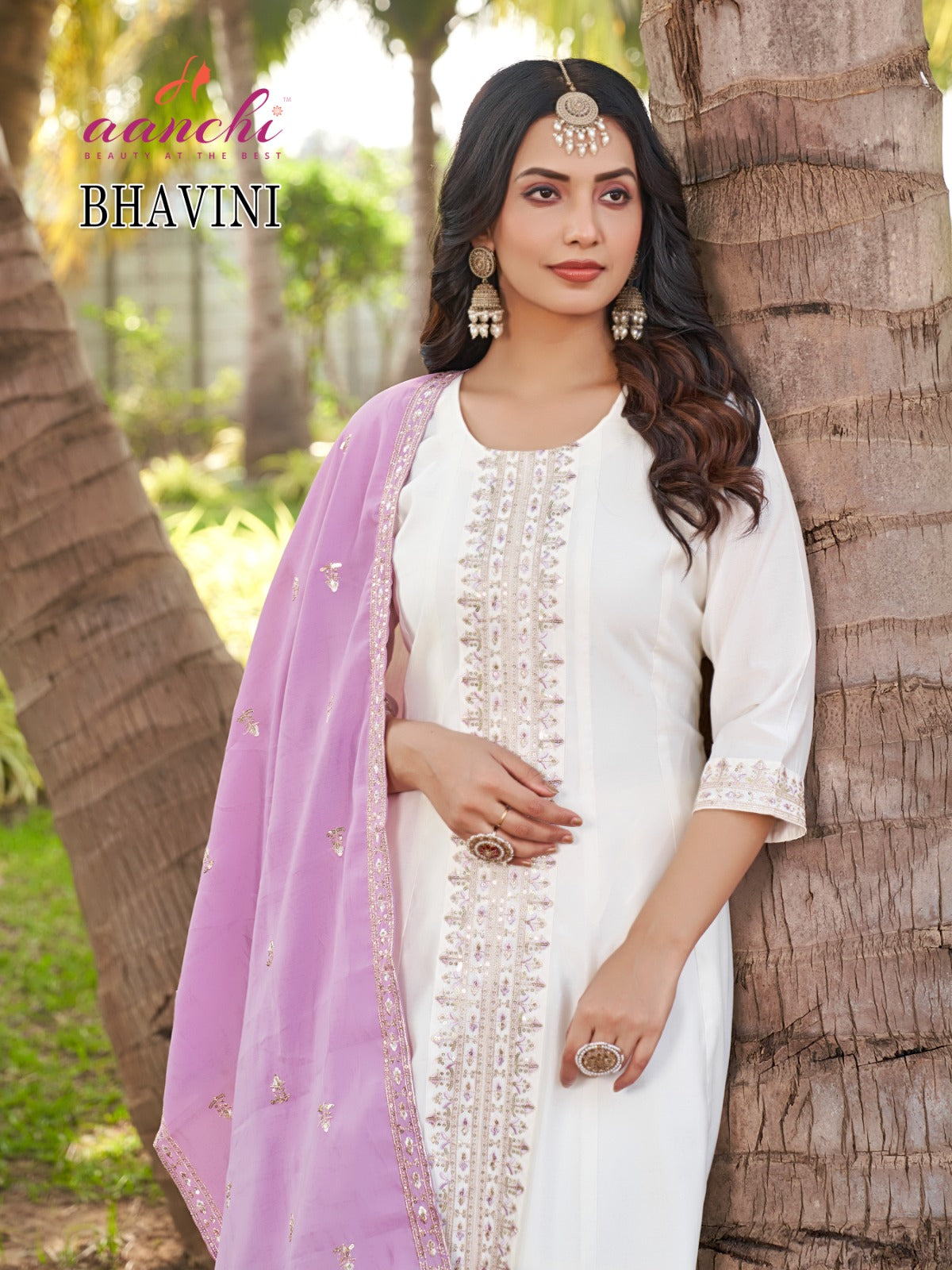 Bhavini Aanchi Roman Silk Readymade Anarkali Suits Exporter Ahmedabad
