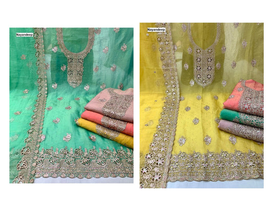 Bhawani Nayandeep Silk Salwar Suits Manufacturer India
