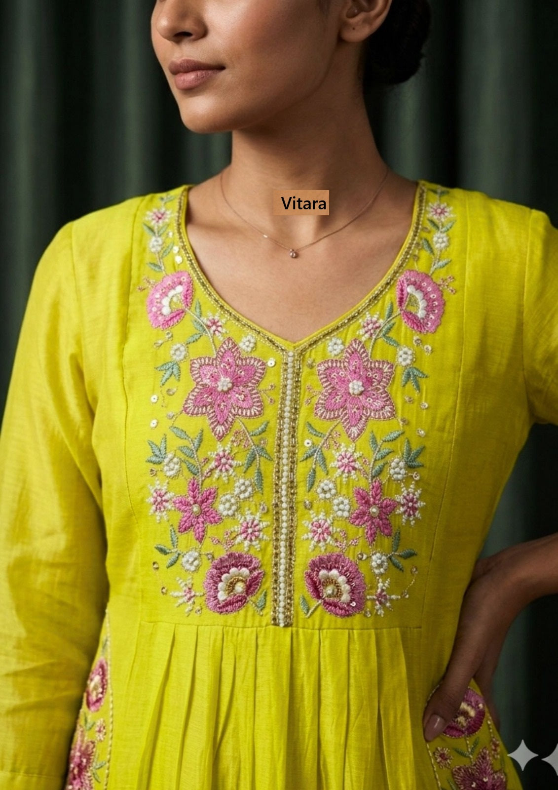 Bhoomika 2 Vitara Chanderi Readymade Pant Style Suits Wholesaler Ahmedabad