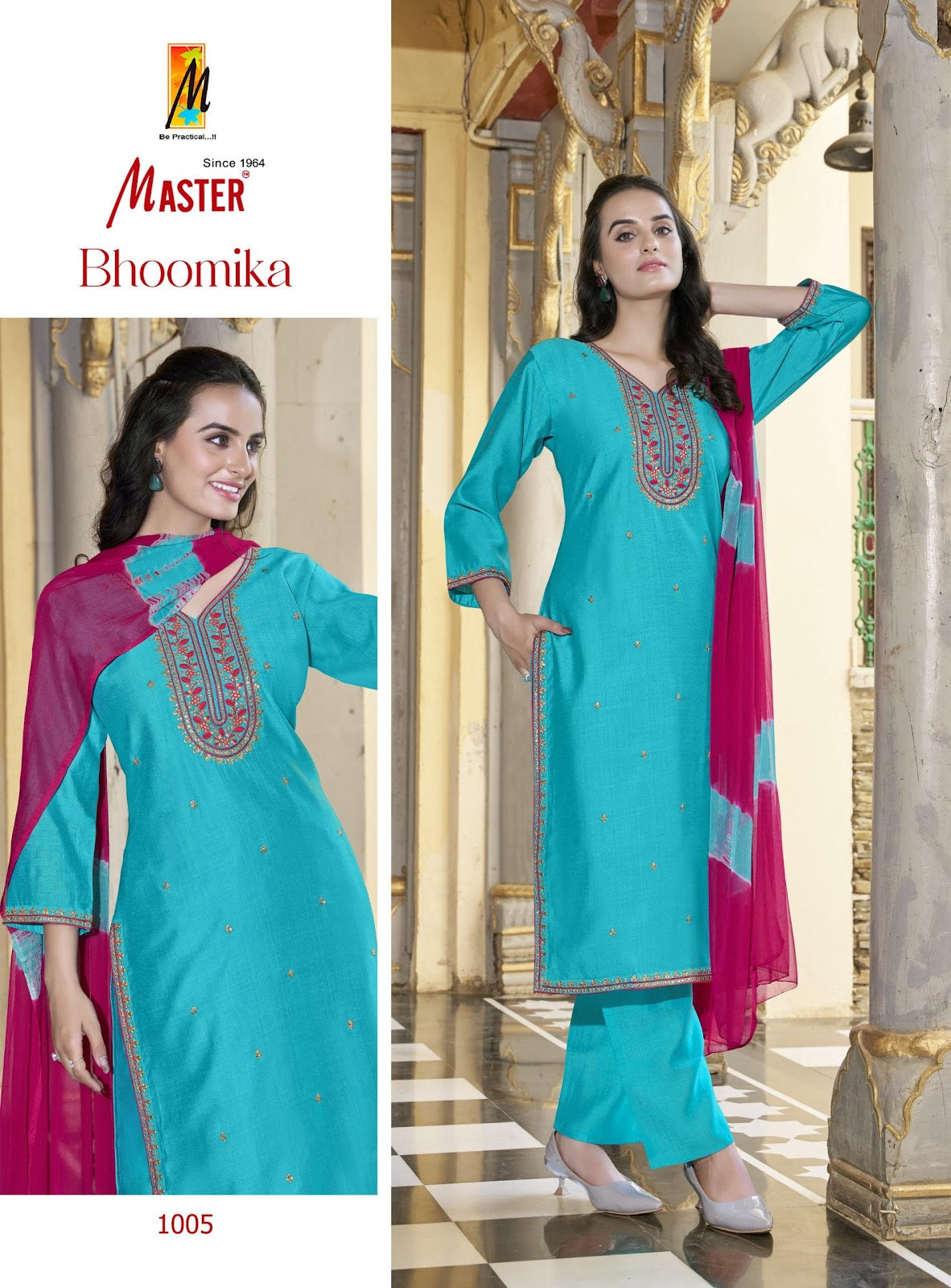 Bhoomika Master Vertican Readymade Pant Style Suits Manufacturer Gujarat
