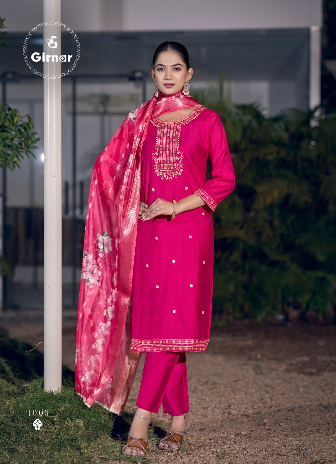 Bhrithi Vol 1 Girnar Vertican Readymade Pant Style Suits Wholesale Rate