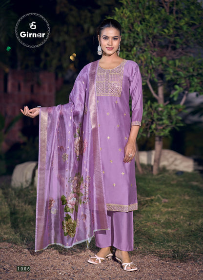 Bhrithi Vol 1 Girnar Vertican Readymade Pant Style Suits Wholesale Rate