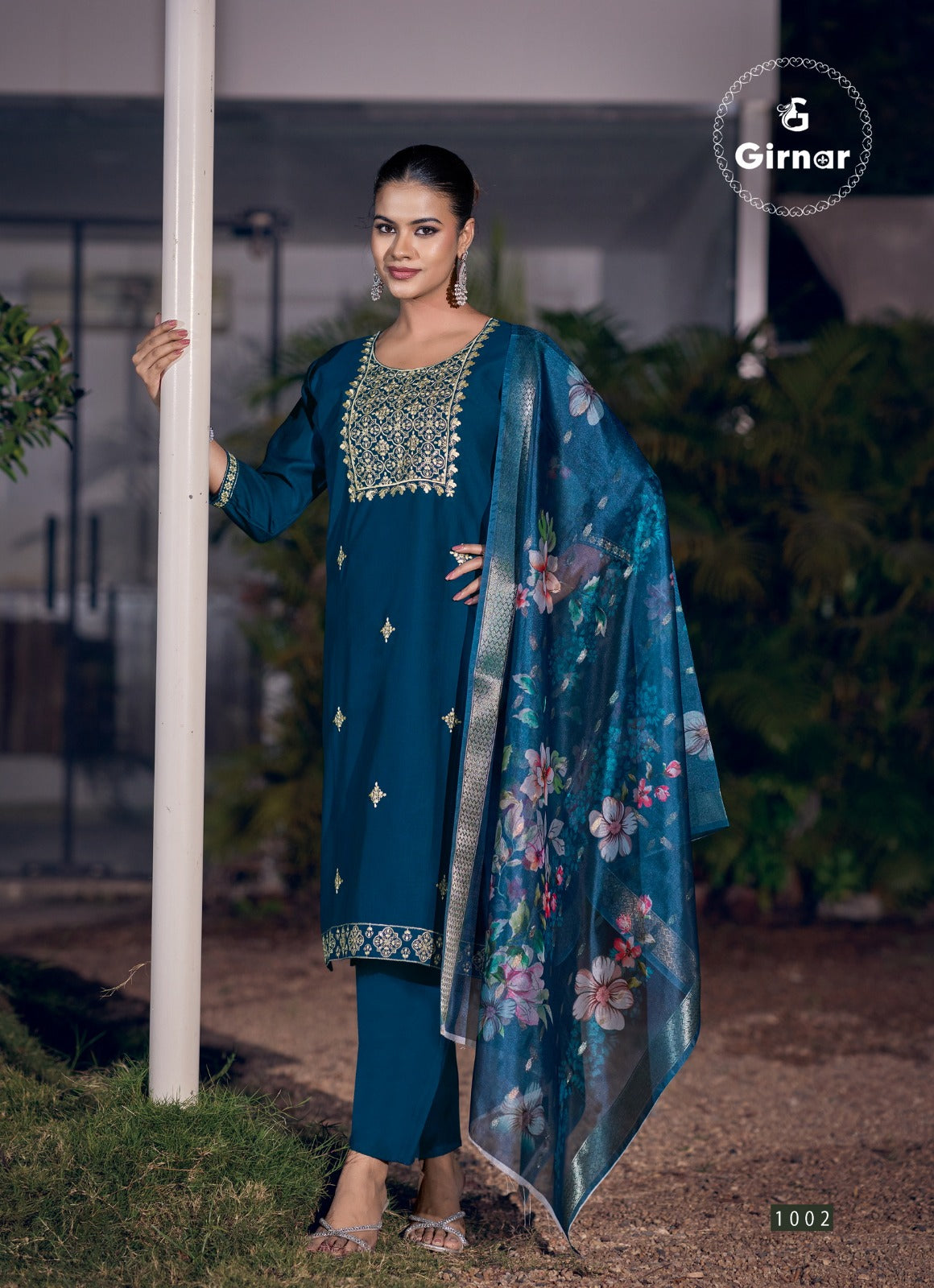 Bhrithi Vol 1 Girnar Vertican Readymade Pant Style Suits Wholesale Rate