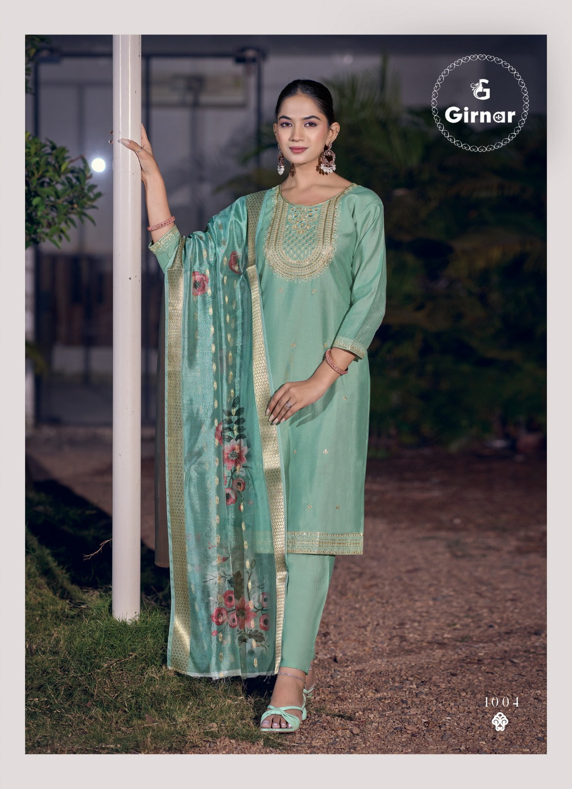 Bhrithi Vol 1 Girnar Vertican Readymade Pant Style Suits Wholesale Rate