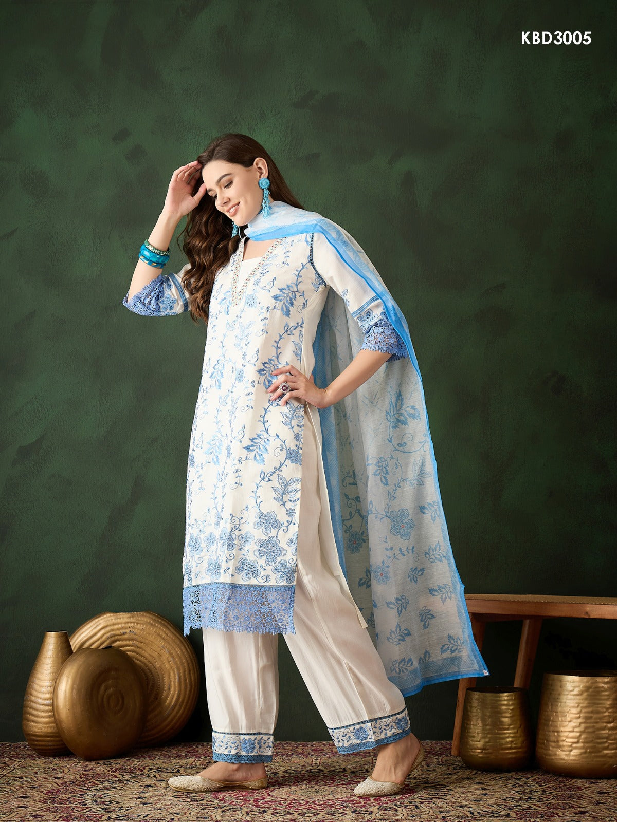 Bhumi Vol 4 3004-3009 Mahotsav Silk Organza Readymade Pant Style Suits Supplier Gujarat