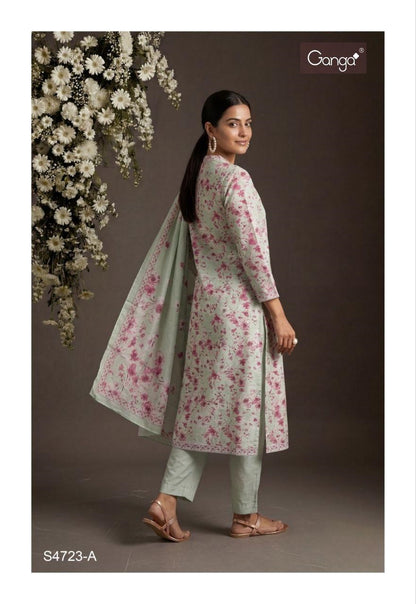 Bianca 4723 Ganga Premium Cotton Pant Style Suits Supplier
