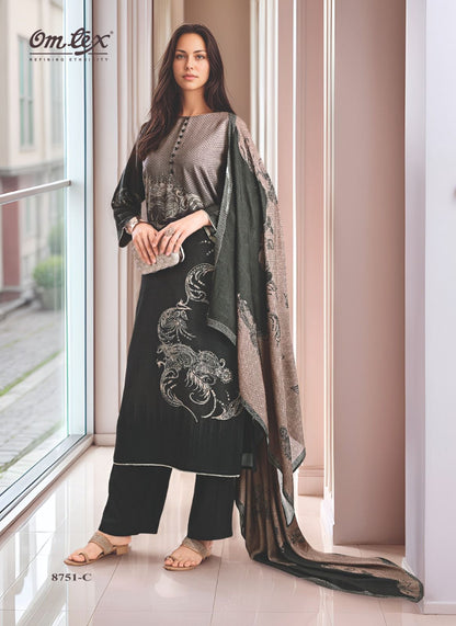 Bianca Omtex Pashmina Suits Manufacturer Gujarat