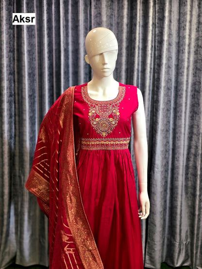 Big Flair 0708 Aksr Roman Silk Readymade Plazzo Style Suits Supplier Ahmedabad