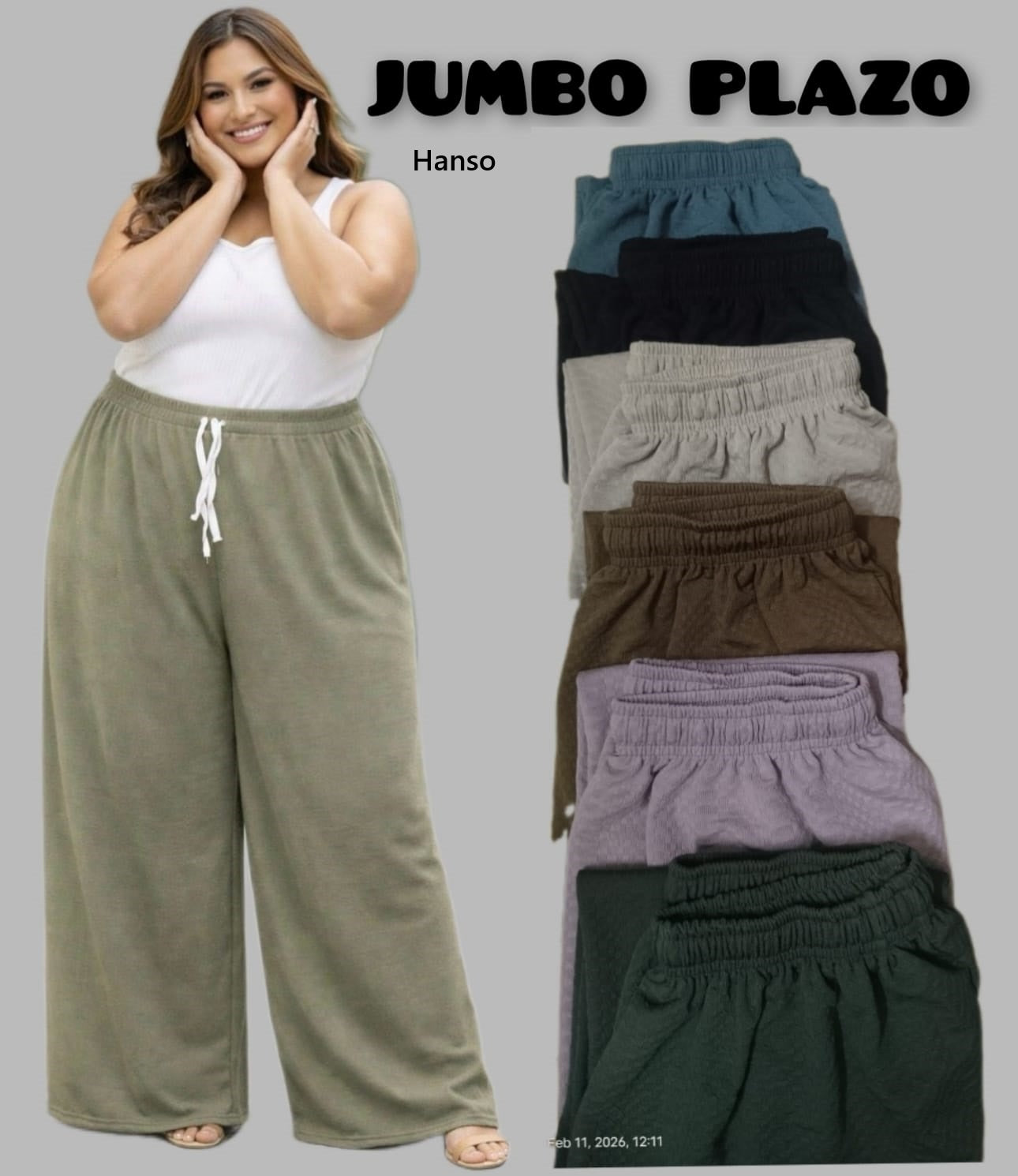 Big Plus Size Hanso Branded Palazzo Manufacturer