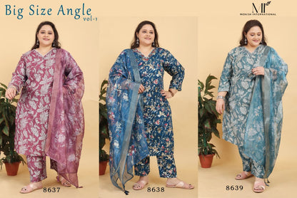 Big Size Angle Vol 1 Moksh Viscose Readymade Suits Wholesale Price