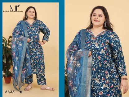 Big Size Angle Vol 1 Moksh Viscose Readymade Suits Wholesale Price