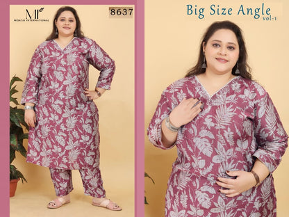 Big Size Angle Vol 1 Moksh Viscose Readymade Suits Wholesale Price