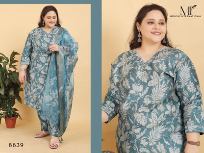 Big Size Angle Vol 1 Moksh Viscose Readymade Suits Wholesale Price