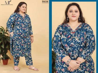 Big Size Angle Vol 1 Moksh Viscose Readymade Suits Wholesale Price