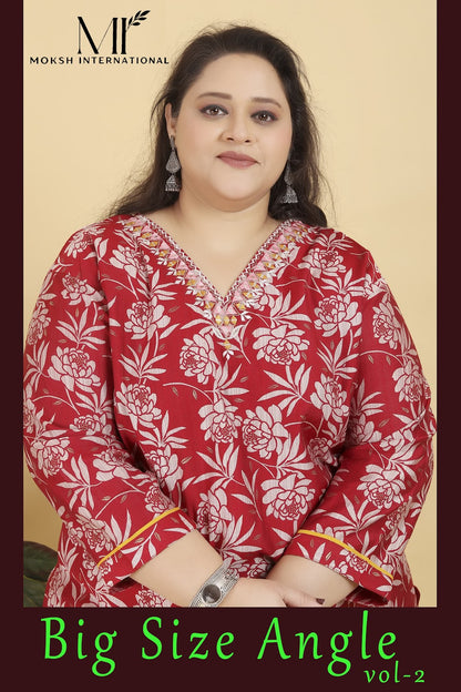 Big Size Angle Vol 2 Moksh Readymade Suits Wholesale