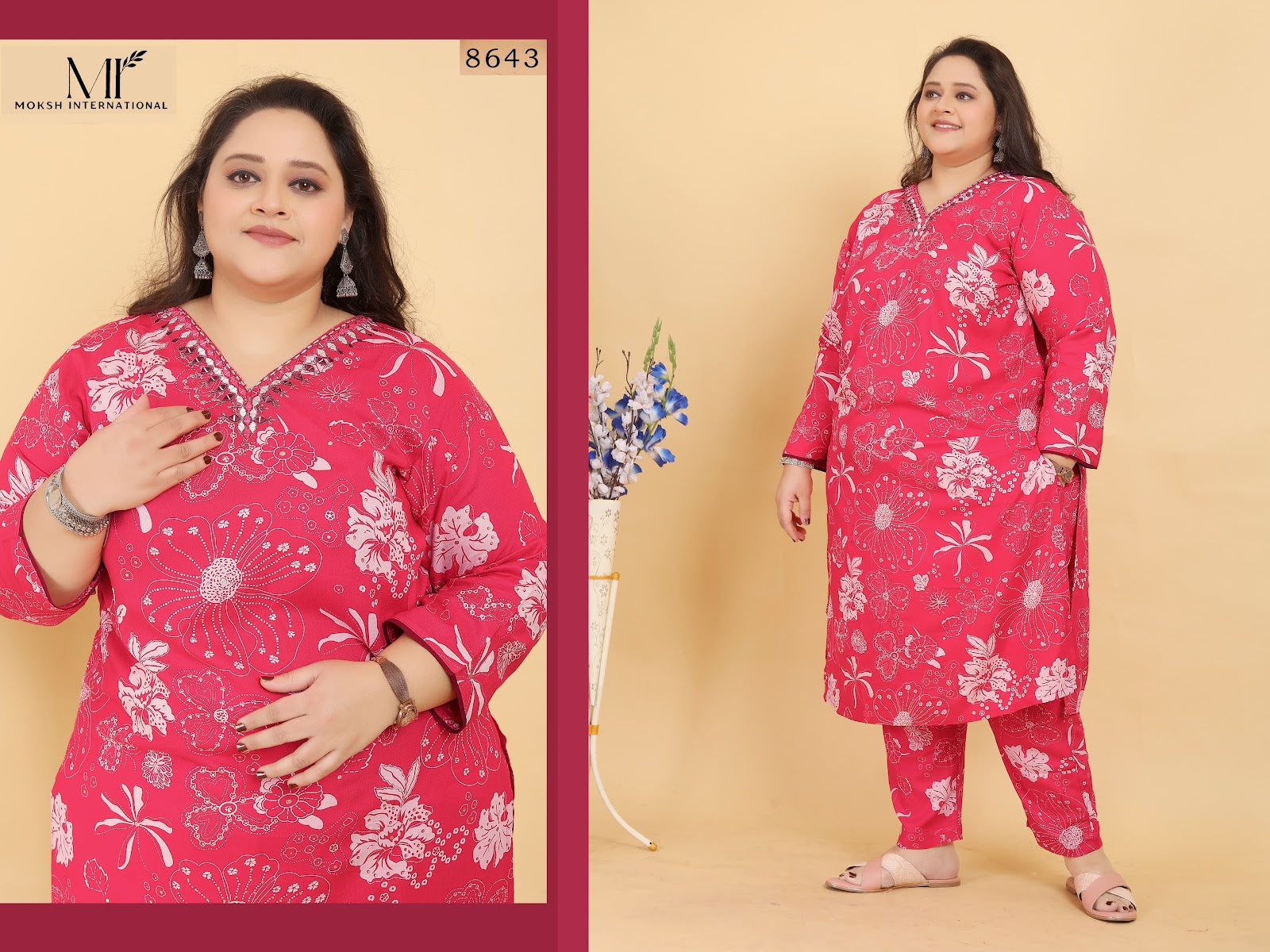 Big Size Angle Vol 2 Moksh Readymade Suits Wholesale