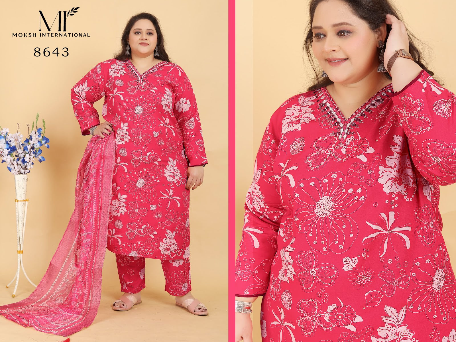Big Size Angle Vol 2 Moksh Readymade Suits Wholesale