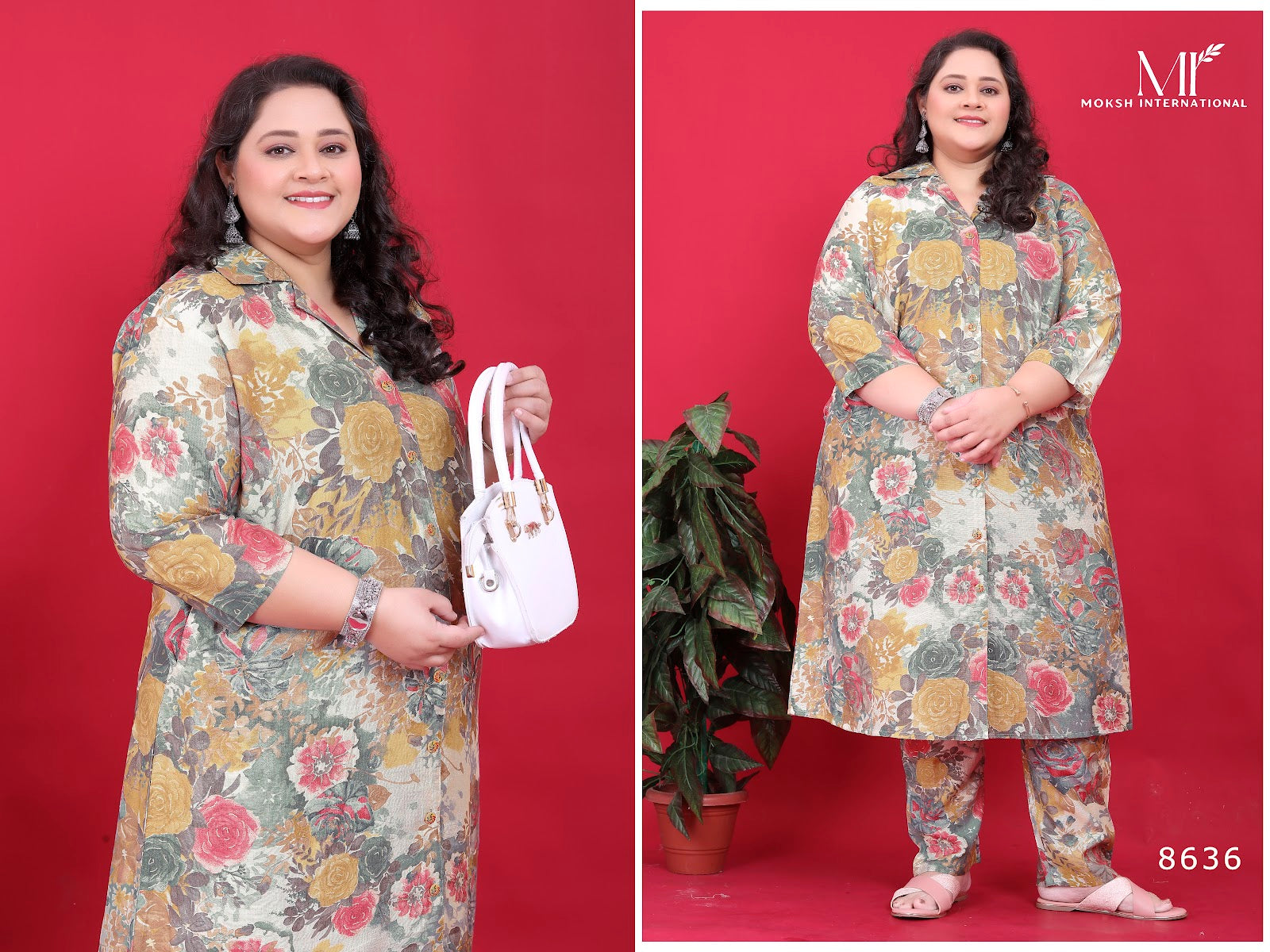 Big Size Vol 3 Moksh Premium Vertical Co Ord Set Wholesale Price