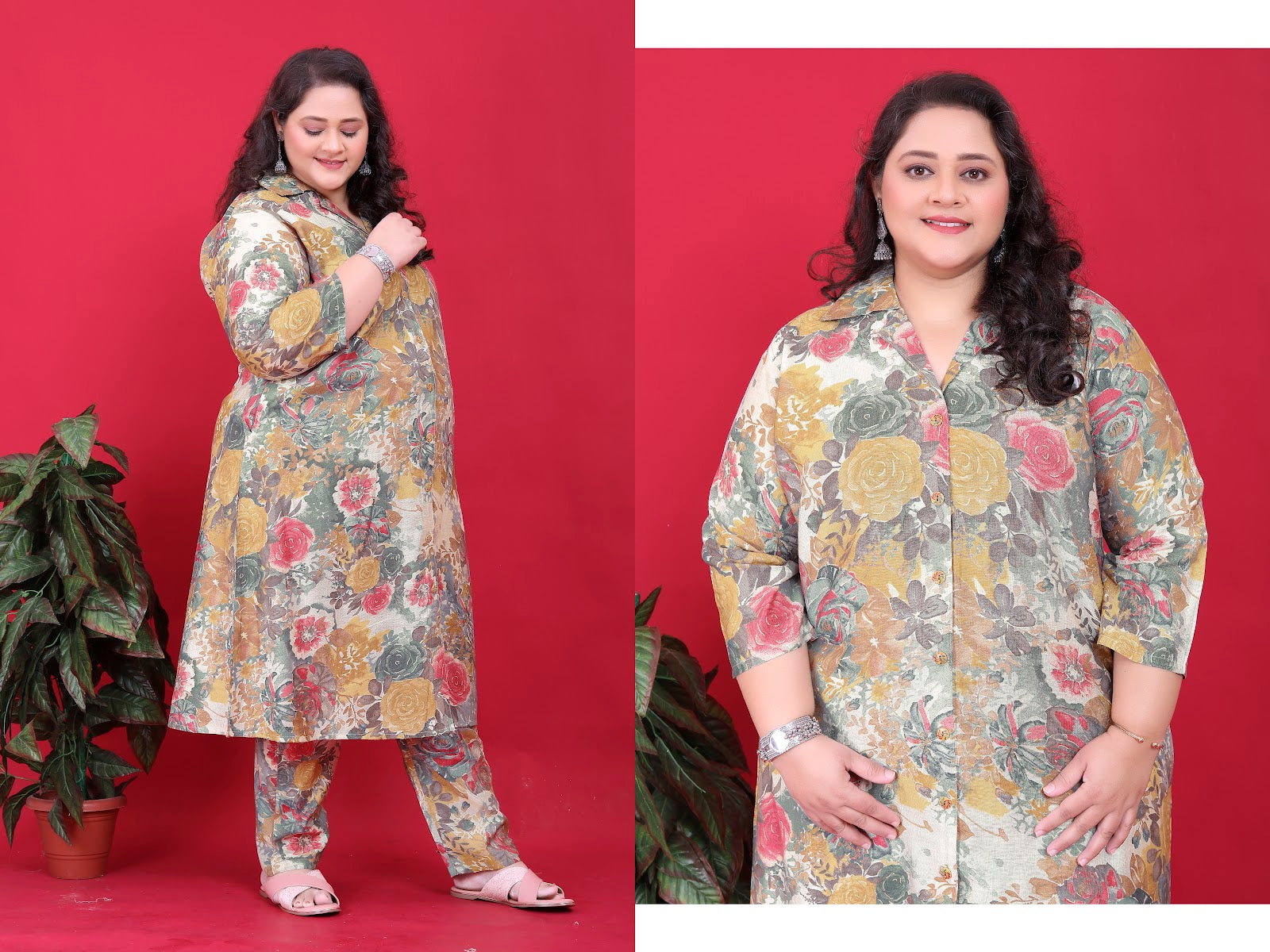 Big Size Vol 3 Moksh Premium Vertical Co Ord Set Wholesale Price