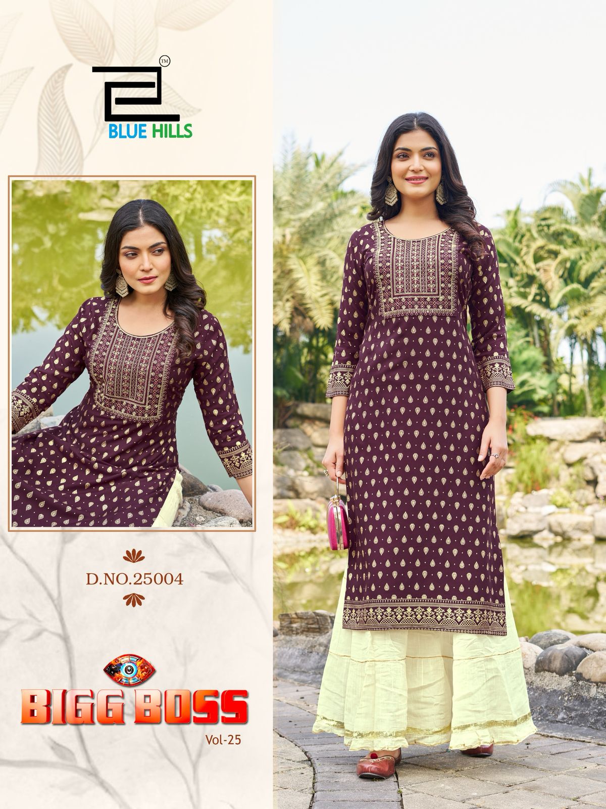 Bigg Boss Vol 25 Blue Hills Rayon 14Kg Kurtis Manufacturer India
