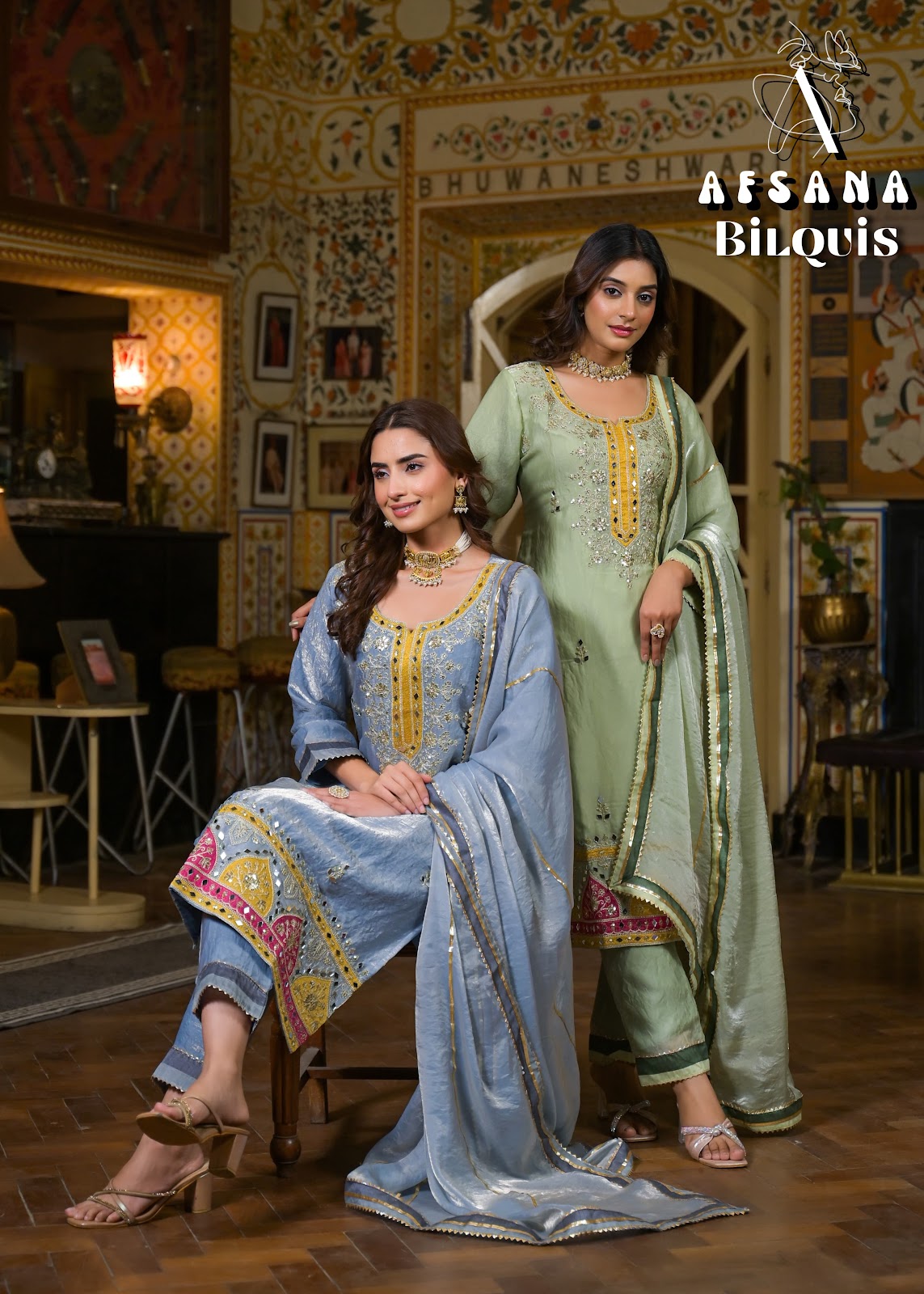Bilquis Afsana Simmer Pakistani Readymade Suits Supplier