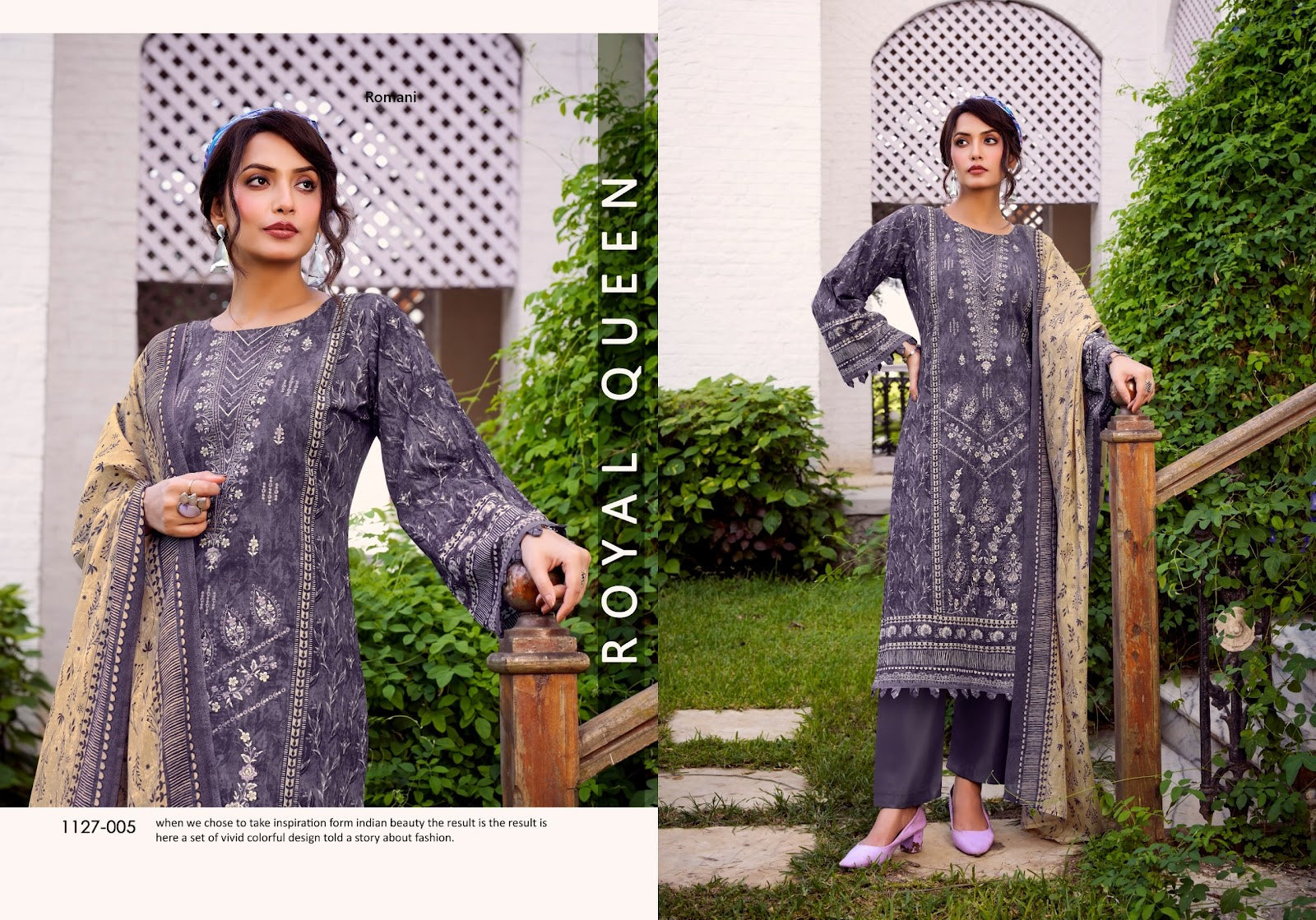 Bin Kareem Vol 2 Romani Cotton Karachi Salwar Suits Wholesale