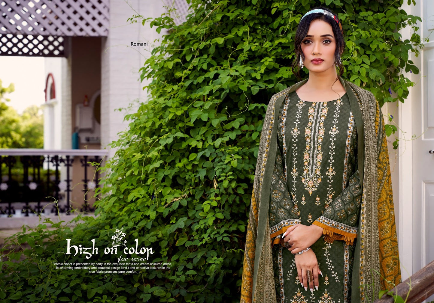 Bin Kareem Vol 2 Romani Cotton Karachi Salwar Suits Wholesale